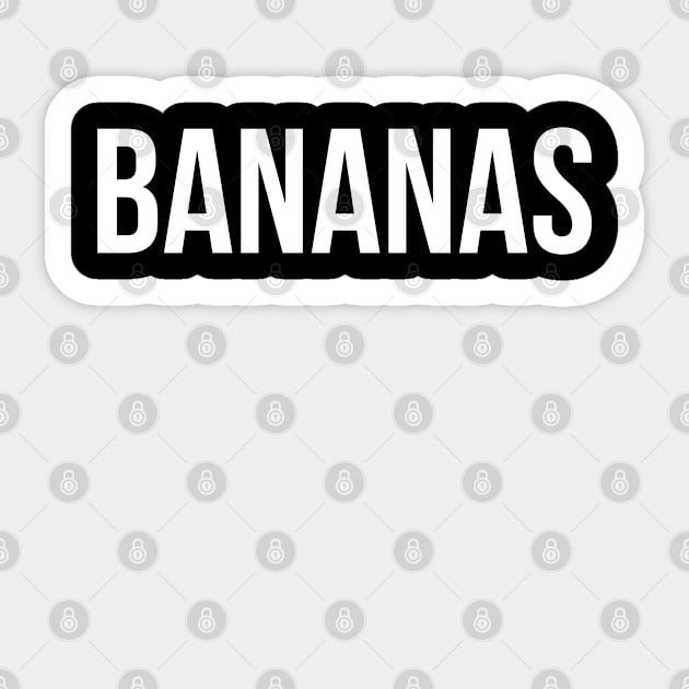 Bananas Sticker by Flippin' Sweet Gear